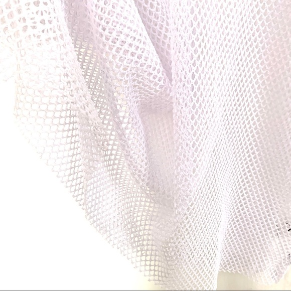 Nasty Gal For First Base X White Mesh Top - Picture 6 of 8